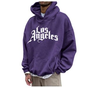 mens letter graphic hoodies drawstring pocket pullover sweatshirt mens hoodies pullover black