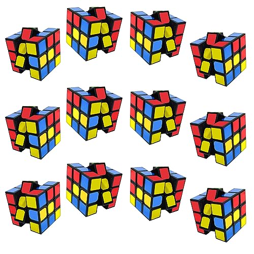 12 PCS Mini Cube Pack Magic Cube, Party Favors for Kids, Classroom Rewards & School Prize for Students, Goody Bag Filler