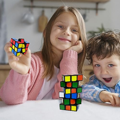 12 PCS Mini Cube Pack Magic Cube, Party Favors for Kids, Classroom Rewards & School Prize for Students, Goody Bag Filler