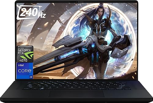 ASUS ROG Zephyrus M16 Gaming Laptop 2023 Newest, 16" QHD 240Hz Display, 13th Gen Intel Core i9 13900H, NVIDIA GeForce RTX 4070, 64GB DDR5 RAM, 2TB SSD, Wi-Fi 6, Backlit Keyboard, Windows 11 Home