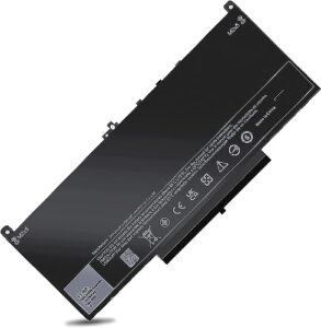 jgtm j60j5 laptop battery for dell latitude e7470 e7270 compatible with battery type 7.6v 55wh 7200mah 4-cell p61g001 p26g001 0j60j5 0mc34y mc34y r1v85 gg4fm 0gg4fm wywj2 1w2y2 242wd r97yt njj2h