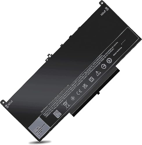 JGTM J60J5 Laptop Battery for Dell Latitude E7470 E7270 Compatible with Battery Type 7.6V 55Wh 7200mAh 4-Cell P61G001 P26G001 0J60J5 0MC34Y MC34Y R1V85 GG4FM 0GG4FM WYWJ2 1W2Y2 242WD R97YT NJJ2H