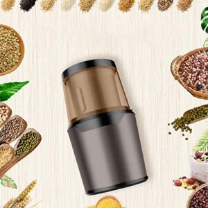 Coffee Machine 300W Portable Electric Coffee Grinder Household Bean Dry Grinding Machine Coffee Maker Beans Mill Herbs Nuts Sonifer Separate Design Plug Storage Design