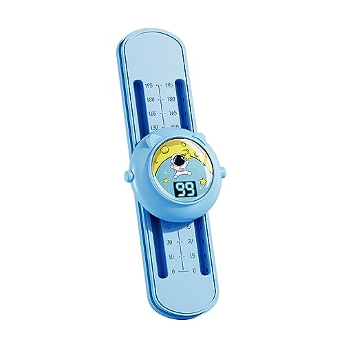 Kids Touch High Jump Voice Counter, Adjustable Height Training Device, LED Digital Display Count, Touch Counter Device for Kids Children (Color : Blue 2)