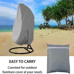 Outdoor Hanging Chair Cover Waterproof 210D Oxford Fabric, Patio Egg Swing Chair Cover, Garden Furniture Covers Pod Chair Cover