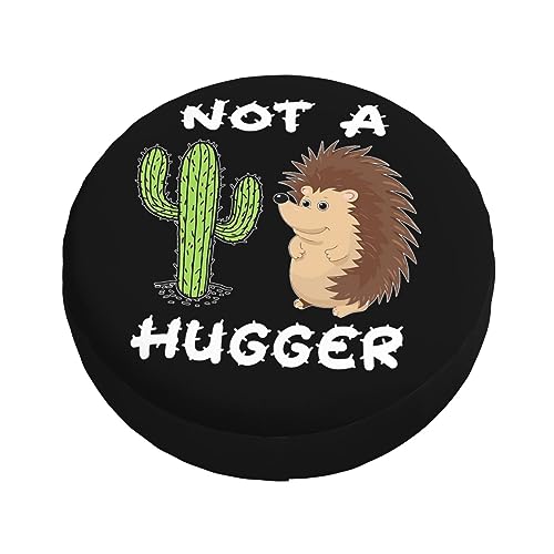 Not A Hugger Hedgehog,Funny Tire Cover Universal Fit Spare Tire Protector for Truck SUV Trailer Camper Rv