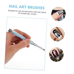 Beavorty 8pcs Set nail art brush set nail liner nail drawing pen DIY nail brush nail drawing brushes nail detail brush nail polish brush UV gel brush nails kit nail art pen 3d fan gradient