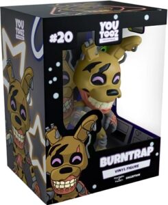 youtooz burntrap #20 4.9" inch vinyl figure, collectible limited edition fnaf figure from the youtooz five nights at freddy's collection