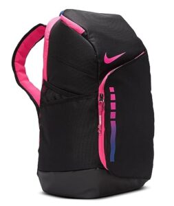 nike hoops elite backpack (32l) (2023) black/black/fierce pink