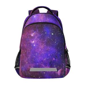 sletend teenage girl’s boy’s backpack middle school student bookbag starry sky outdoor daypack with reflective stripes, large capacity printed children's backpack student school bag
