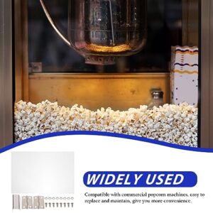 OSALADI Commercial Popcorn Machine Door Panel Thicken Popcorn Popper Machine Panel for Popcorn Machine Parts