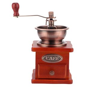 QANYEGN Coffee Grinder, Washable Mini Hand Crank Coffee Bean Grinding, Manual Grinder Machine for Home Office