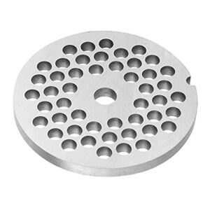 Meat Grinder Crusher Mincer, Meat Grinder Plates #8 Meat Grinder Knife Plate Disc Knife (Small round hole 5mm)