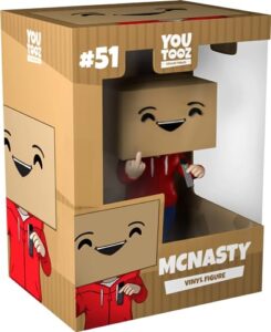 youtooz mcnasty #51 4" inch vinyl figure, collectible limited edition figure from the youtooz gaming collection