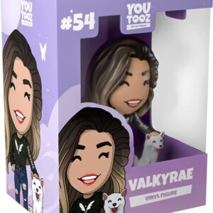 Youtooz Valkyrae #54 4.35" inch Vinyl Figure, Collectible Limited Edition Figure from The Youtooz Gaming Collection