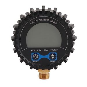 digital tire pressure gauge, tire pressure gauge 3‑200psi range lcd backlit accurate reading universal replacement for car truck rv
