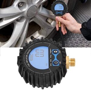 Digital Tire Pressure Gauge, Tire Pressure Gauge 3‑200PSI Range LCD Backlit Accurate Reading Universal Replacement for Car Truck RV
