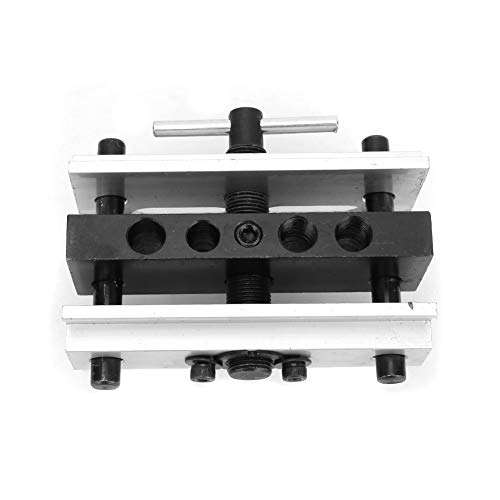 0.39~2.17in Wood Size Self Centering Doweling Jig Kit Aluminum Alloy Metric Imperial Scale for Drilling Holes