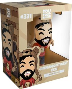 youtooz cinnamontoastken #331 4.7" inch vinyl figure, collectible limited edition figure from the youtooz gaming collection