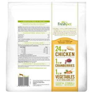 Salutem Vita - Freshpet Select Fresh from The Kitchen Home Cooked Chicken Recipe for Dogs, 1.75 Lb - Pack of 3