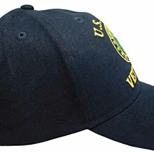 N/A.1 Ant Enterprises U.S. Army Veteran Proudly Served Black Adjustable Embroidered Cap Hat Licensed