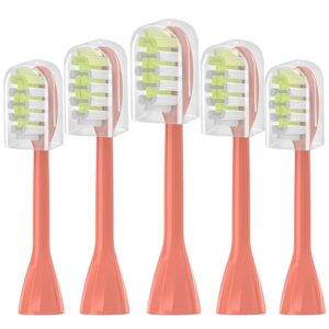 replacement toothbrush heads compatible with philips sonicare one toothbrush, for hy1100 miami coral bh1022/01 brush head,miami coral