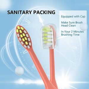 Replacement Toothbrush Heads Compatible with Philips Sonicare One Toothbrush, for HY1100 Miami Coral BH1022/01 Brush Head,Miami Coral