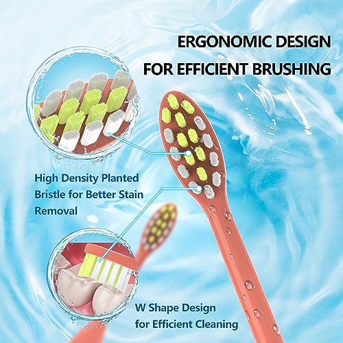 Replacement Toothbrush Heads Compatible with Philips Sonicare One Toothbrush, for HY1100 Miami Coral BH1022/01 Brush Head,Miami Coral