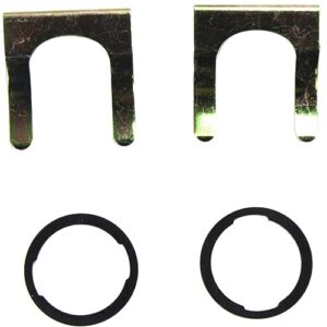 DL7, D569A,9601865 Set of 2 Door Lock Cylinders Front Replacement for 76 K5 Blazer Base Front Door