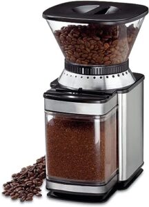 precision control electric coffee grinder with 24 grind settings and premium stainless steel design