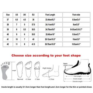 XRCQCAD Snow Boots for Women Tall Sparkly Cowgirl Boots Cowboy Boots for Women Black And Blue Embroidered Country Outdoor Slip Shoes Chunky Heel Waterproof Soft Casual White Boots