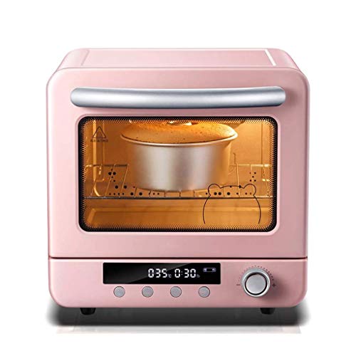 CZDYUF 20L Toaster Oven, Multi-function Stainless Steel Finish with Timer - Toast - Bake - Broil, Natural Convection - 1300 Watts of Power