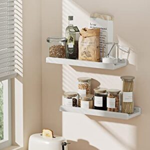 AMADA HOMEFURNISHING 2 Pack Floating Shelves and U-Shaped Floating Shelves