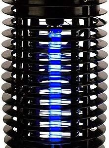 Bug Zapper, Electric Mosquito & Fly Zappers/Killer - Insect Attractant Trap Powerful Bug Zapper Light, Hangable Mosquito Lamp for Home, Indoor, Outdoor, Patio (Black)