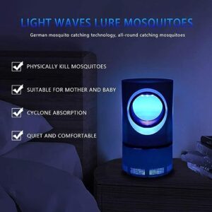 Nincrane Zapper, Electric Mosquito & Fly Zappers/Killer - Insect Attractant Trap Powerful Bug Zapper Light, Hangable Mosquito Lamp for Home, Indoor, Outdoor, Patio (Black)