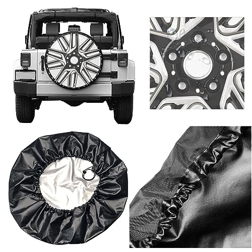 Custom Tire Cover Custom Spare Tire Cover Personalized Spare Tire Cover, Make Your Own Personalized Wheel Tire Cover, Waterproof Dust-Proof Wheel Cover Protectors for Vehicles, 12 inch