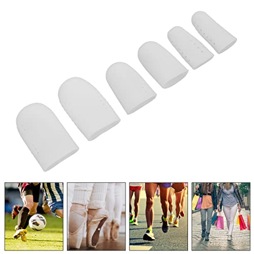 YLSZHY 8pair Gel Toe Protector,Silicone Toe Sleeves Pad,Toe Cushion Tube Finger Sleeve,Relief Toe Pressure Pain,Reduce Friction,Corn and Calluses Remover