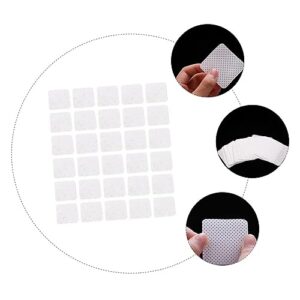 minkissy 540pcs Nail Pads Glue for Lashes Extension Nail Gel Disposable Wipes Eyelashes Extension Glue Eyelash Glue Wipers Nail Polish Remover Pads Eyelash Grafting Supply Nail Wiping Pad