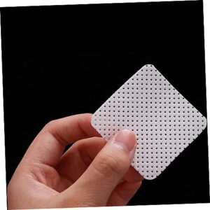 minkissy 540pcs Nail Pads Glue for Lashes Extension Nail Gel Disposable Wipes Eyelashes Extension Glue Eyelash Glue Wipers Nail Polish Remover Pads Eyelash Grafting Supply Nail Wiping Pad