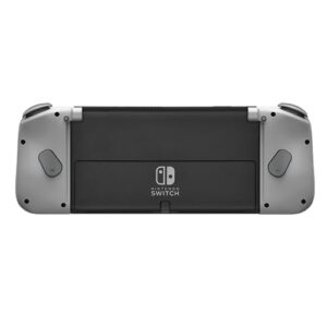 HORI Split Pad Compact Attachment Set (Slate Gray) for Nintendo Switch - Officially Licensed By Nintendo