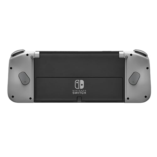 HORI Split Pad Compact Attachment Set (Slate Gray) for Nintendo Switch - Officially Licensed By Nintendo