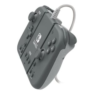 HORI Split Pad Compact Attachment Set (Slate Gray) for Nintendo Switch - Officially Licensed By Nintendo