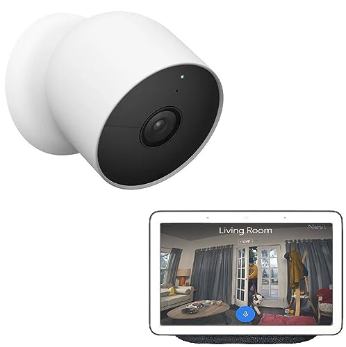 Google Nest Cam Battery Wireless Outdoor Camera and Screen Bundle (Triple Camera and Screen)