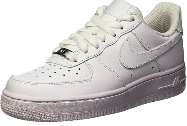 Nike Womens WMNS Air Force 1 '07 Triple White on White - Size 8W