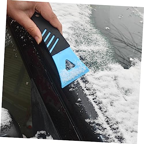 Vaguelly 4 pcs Mini Plastic Spatula Freezer Frost Shovel Yellow car Accessories car Necessities ice Scraper Frost Shovel Cleaning Tool car Forest Scraper ice Snow Handheld Snow Device PVC