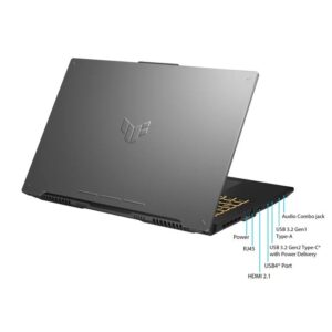 ASUS TUF Dash F17 Gaming Laptop, 17.3” 144Hz FHD Display, Intel Core i5-12450H Processor, GeForce RTX 3050, 16GB DDR4 RAM, 1TB PCIe SSD Gen 3, Wi-Fi 6, Windows 11