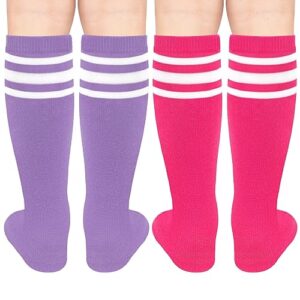 Girls Soccer Socks Toddler Soccer Socks Kids Soccer Socks Youth Soccer Socks Girls Knee High Socks Girls Softball Socks