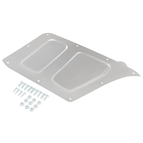 KUAFU A/C And Heater Delete Panel Compatible with 1967-1972 Chevy Chevrolet GMC Pickups Blazers Jimmy K5 Steel