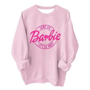 wkind olades come on let's go party sweatshirt for women trendy girls shirt cute bachelorette pullover fall y2k tops