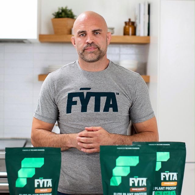 FYTA Elite Vegan Protein Powder - 1st Plant Based Protein with Better Taste & Texture Than Whey Protein, Dairy Free, Sustainable, Non-GMO Protein for Women and Men (Creamy Chocolate) - 30g